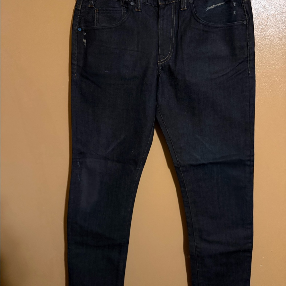 Hurley Men's Dark Blue Skinny Jeans 34/34 wax rinse